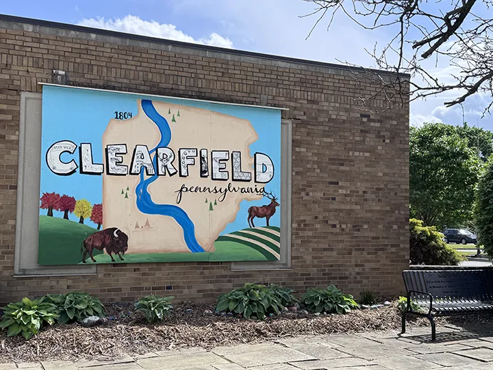 ClearfieldMural Clearfield Mural