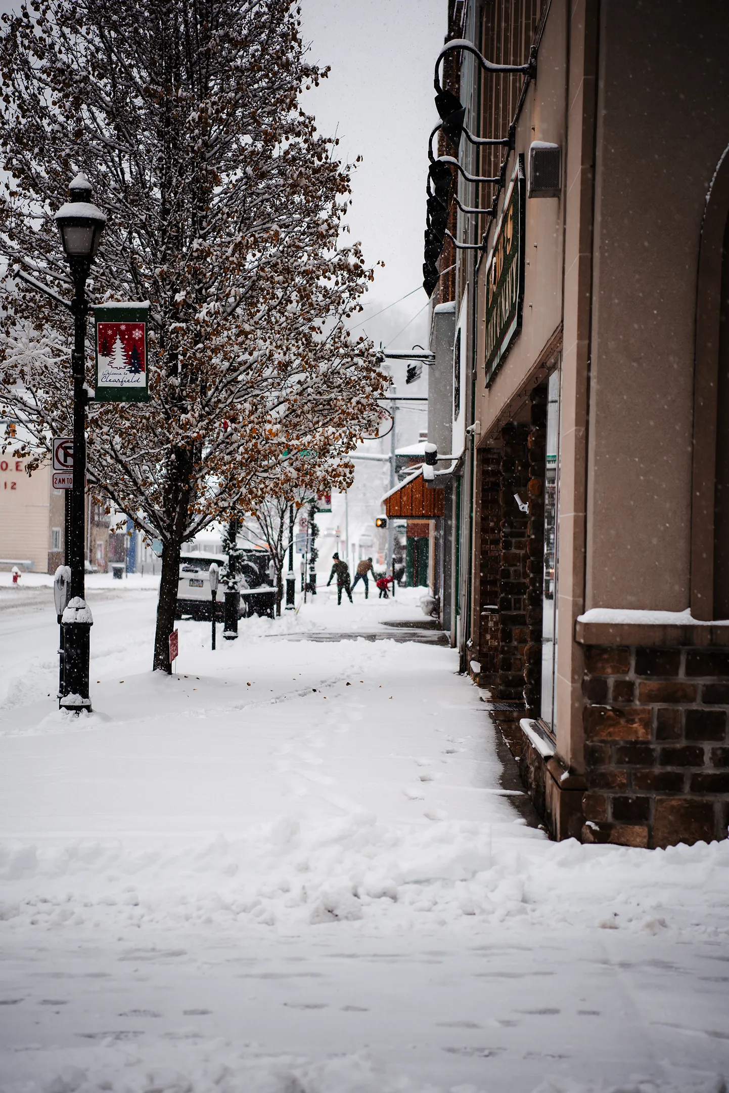 Downtown in Winter