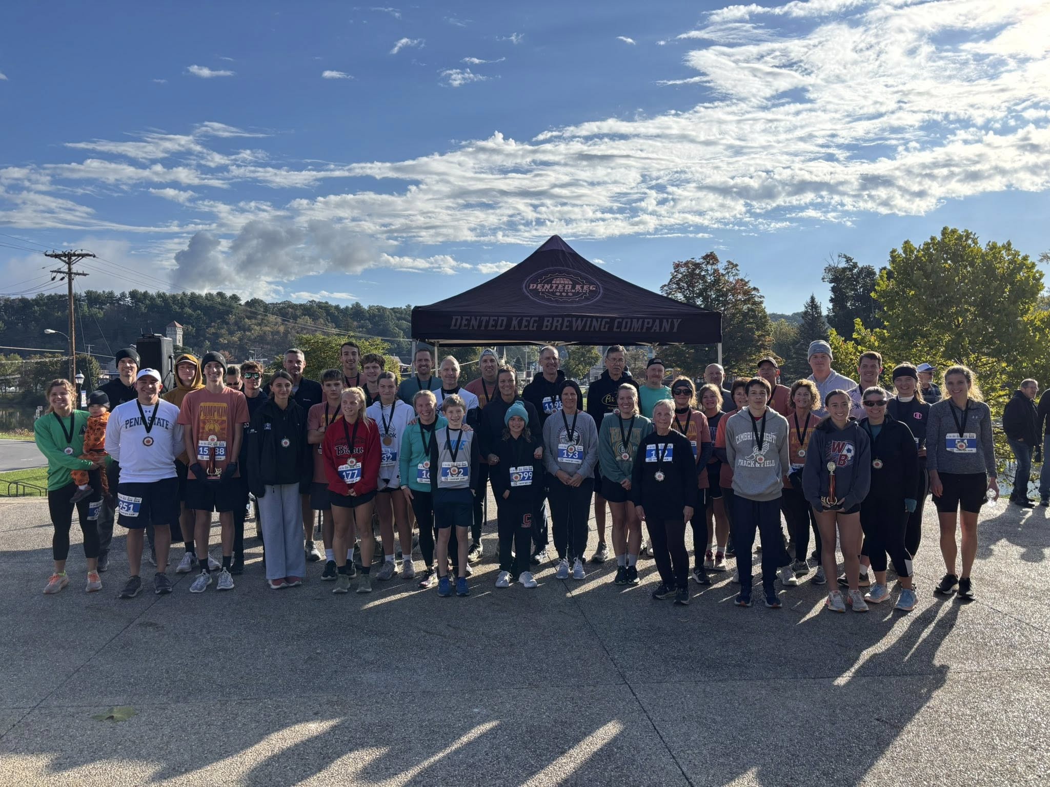 Pumpkin Run Finishers